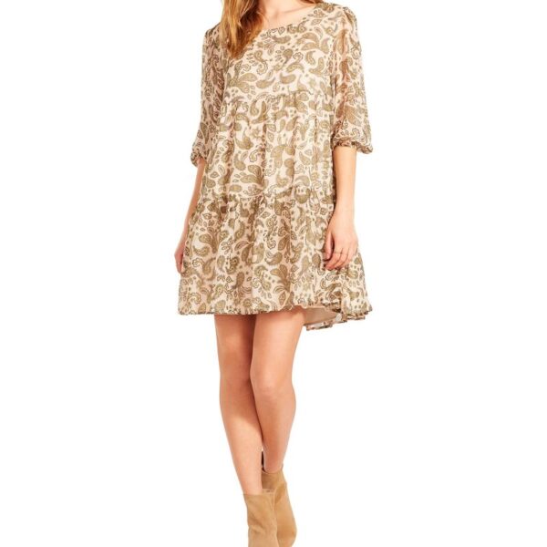 スティーブ マデン レディース ワンピース トップス Scroll Up Dress Alabaster