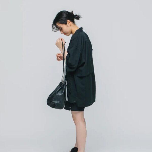 PAPERSKY WEAR ペーパースカイウェア ｜JINBEI HAORI #BLACK [PS231306] ジンベイ ハオリ ジンベイ ハオリ