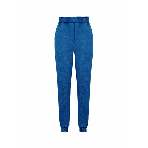ノクチューン レディース カジュアルパンツ ボトムス Women's Knitted Jogging Pants Blue