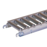 セントラル アルミローラコンベヤALR3808 400W×75PX90°カーブ ALR3808-400790