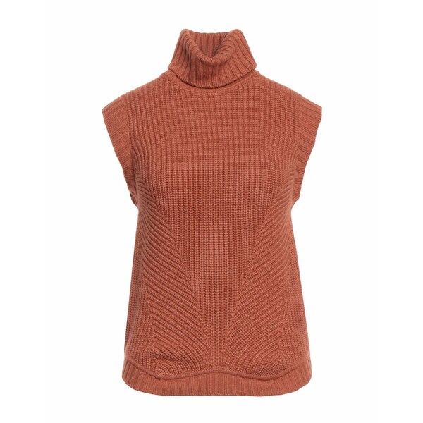 イレブンティ レディース ニット&セーター アウター Turtlenecks Rust
