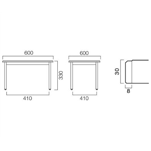 受注生産品/ CRES(クレス) 和風テーブル ZT8113/送料無料