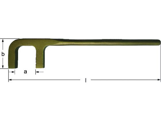 Ampcoスイス 防爆バルブウィールフック角型500mm CX1500B