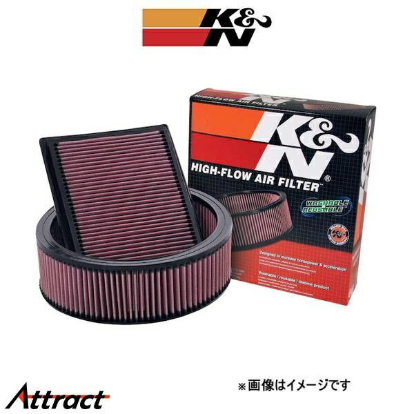 K&N エアフィルター ダッジラムバン1500/2500/3500 - E-1100 REPLACEMENT 純正交換フィルター