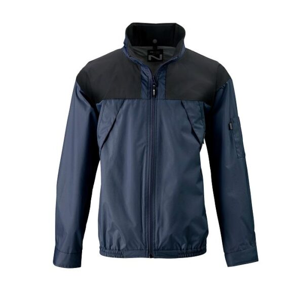 天スーパーSAIL期間(9/4~9/11) Nｸｰﾙｳｪｱ 腰ﾌｧﾝ(長袖) ﾈｲﾋﾞｰ 5L + 空調服(R)ｽﾀｰﾀｰｷｯﾄ ﾁｬｺｰﾙｸﾞﾚｰ 14.4V(ｼﾞｬｯｸ丸形) (NA-1121/ﾈｲﾋﾞｰ/5L+SK23021K70)