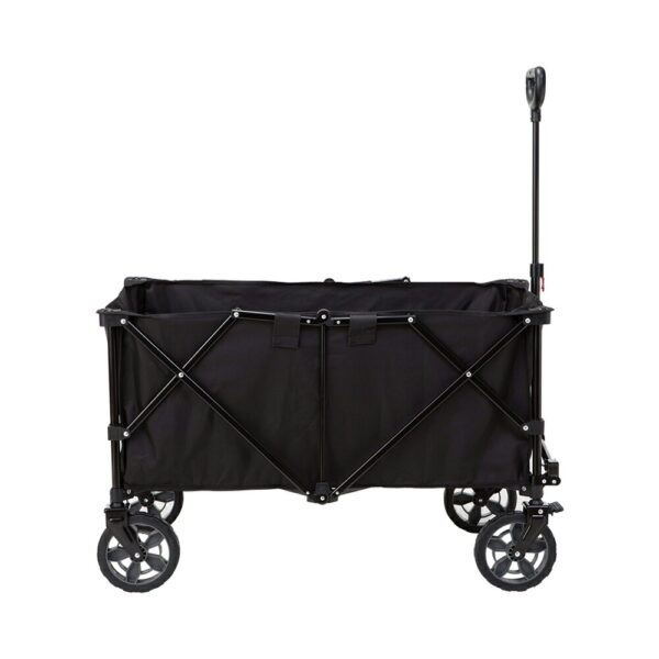 ミスターマックス　収納しやすいレジャーワゴン ブラック